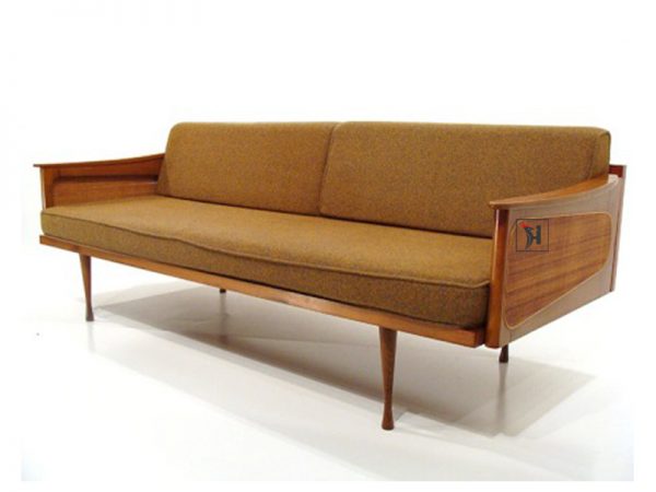 Sofa gỗ sồi văng đôi TA.SH07