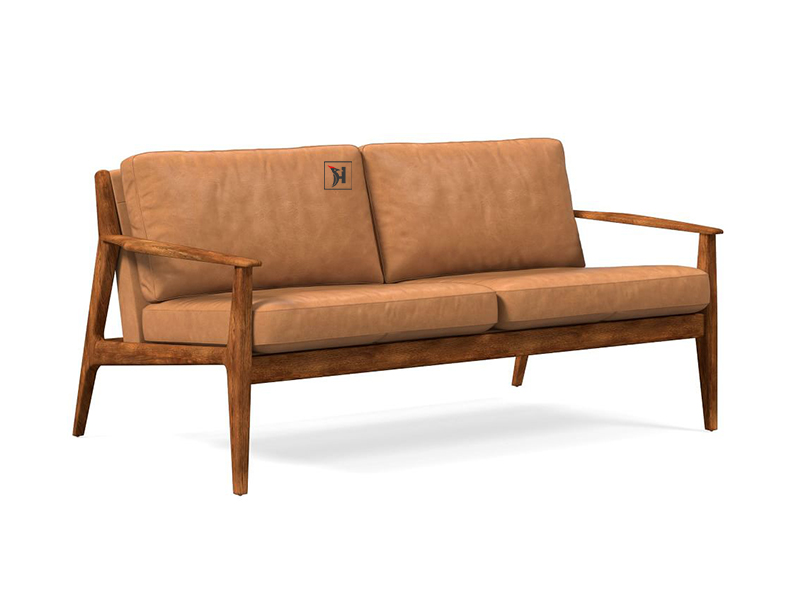 sofa văng đôi TA.SH05 gỗ sồi Nga cao cấp