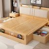 Mẫu giường ngủ TA.GN04 thiết kế ngăn kéo cá tính