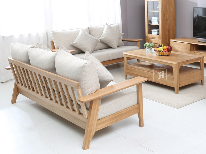 Sofa văng gỗ thiết kế hiện đại
