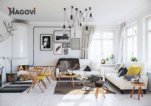 Trang trí nhà cửa theo phong cách nội thất scandinavia
