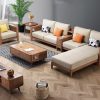 Sofa gỗ L giá rẻ NL.SH16