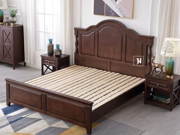 Giường ngủ gỗ sồi đẹp, bền