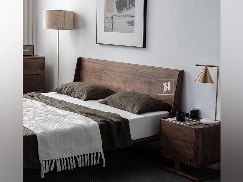 Kệ đầu giường gỗ tự nhiên