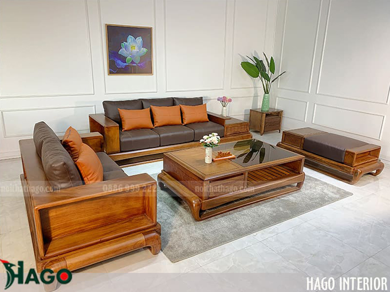 sofa gỗ hiện đại giá rẻ