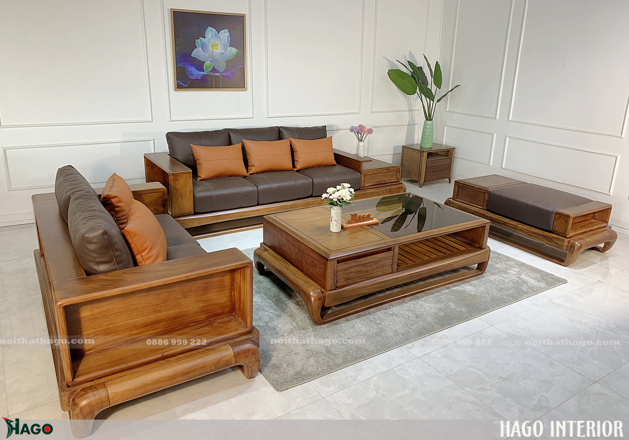 Sofa gỗ Hương Đá tại Vinh, Nghệ An Nghệ 