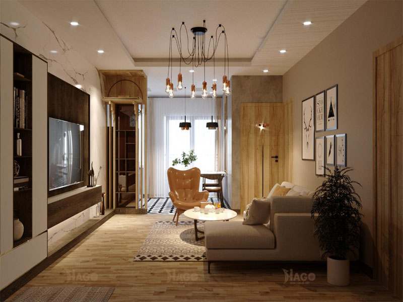 Thiết kế nội thất chung cư theo phong cách hiện đại