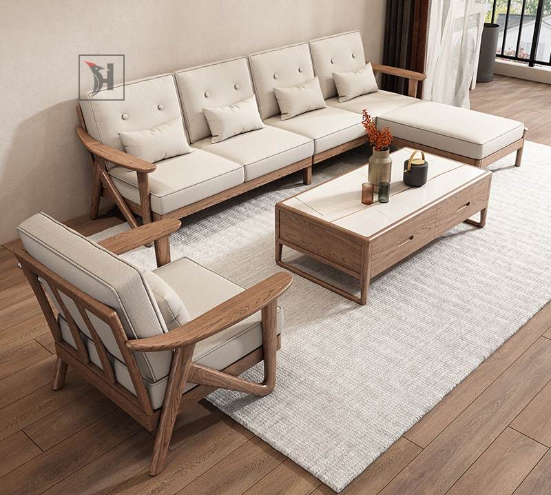 Sofa gỗ hiện đại ND.SF01
