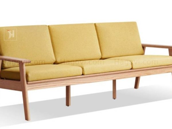 Ghế sofa 3 chỗ gỗ tự nhiên hiện đại ND.SF3.01