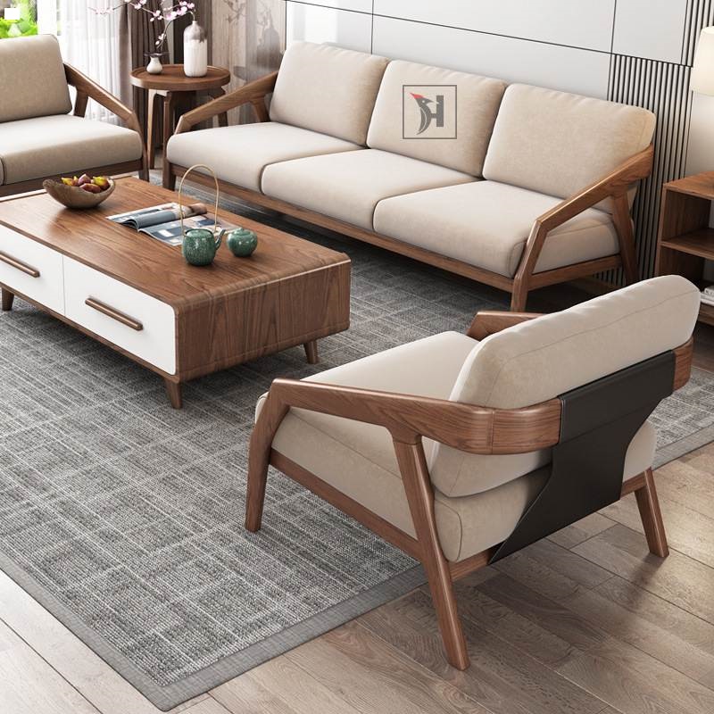 Sofa gỗ tự nhiên ND.SF03